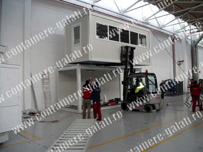 container santier  Mehedinti